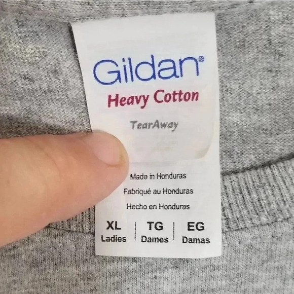 Minnie Mouse XL Heavy Cotton Short Sleeve Tee Bride Light Grey - Picture 7 of 7